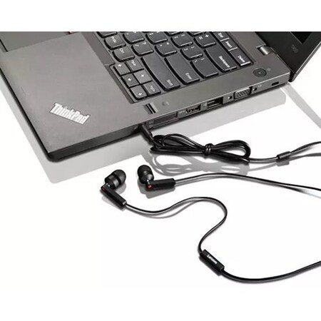 Lenovo Lenovo In Ear Headphone, 3.5Mm Audio Works w/ Thinkpads, Tablets,  4XD0J65079